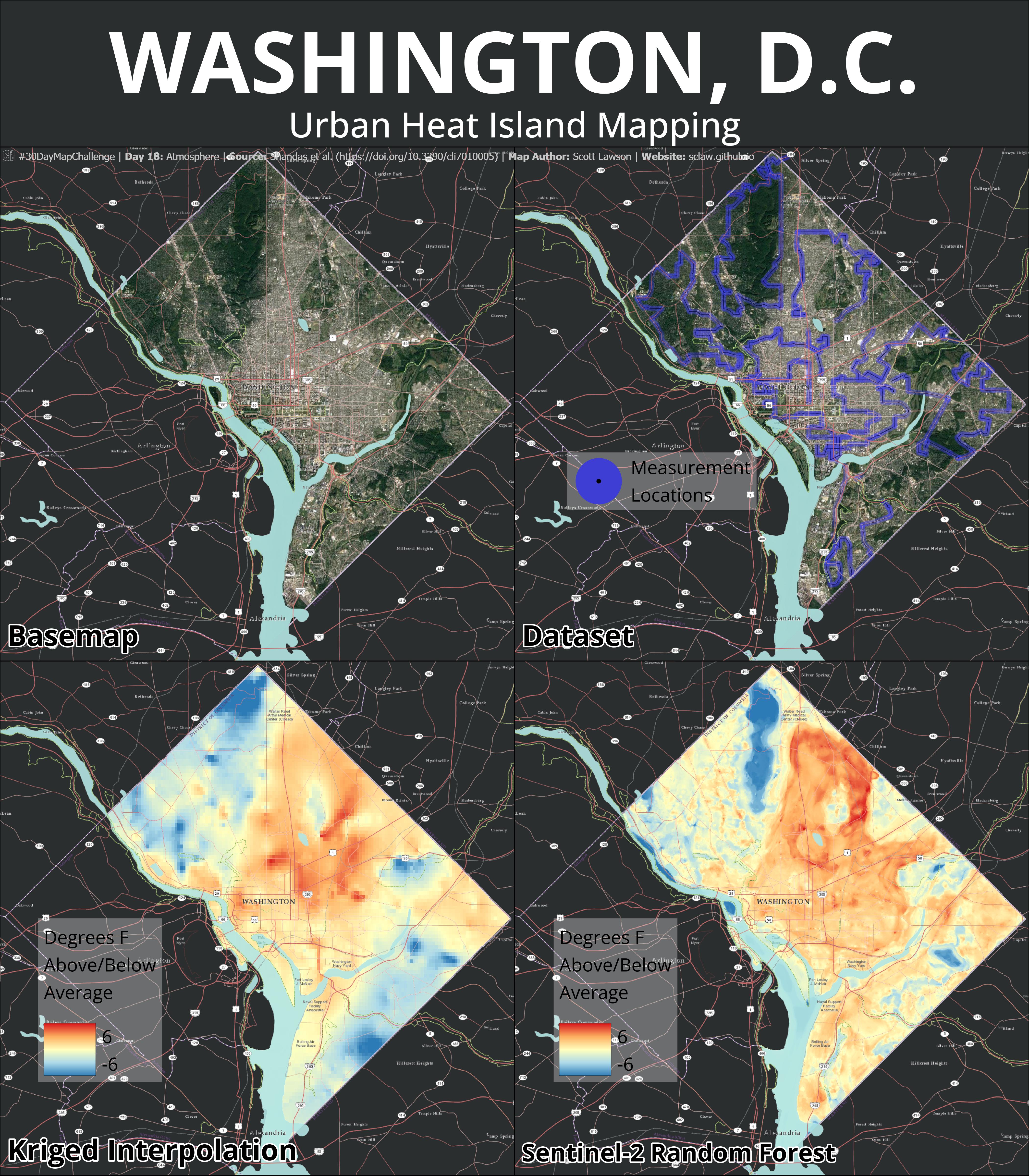 Washington DC Heat Islands