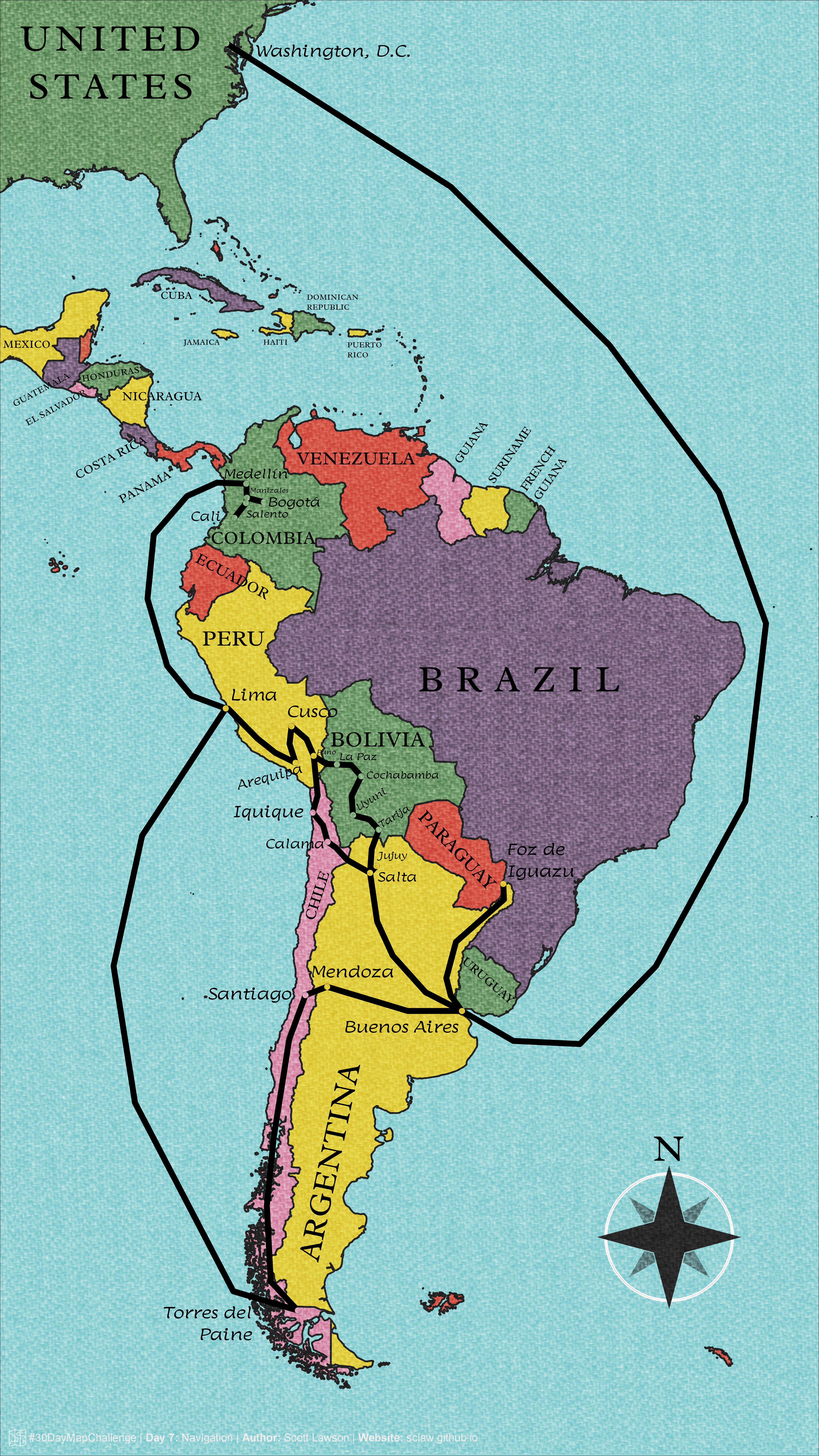 South American Routes