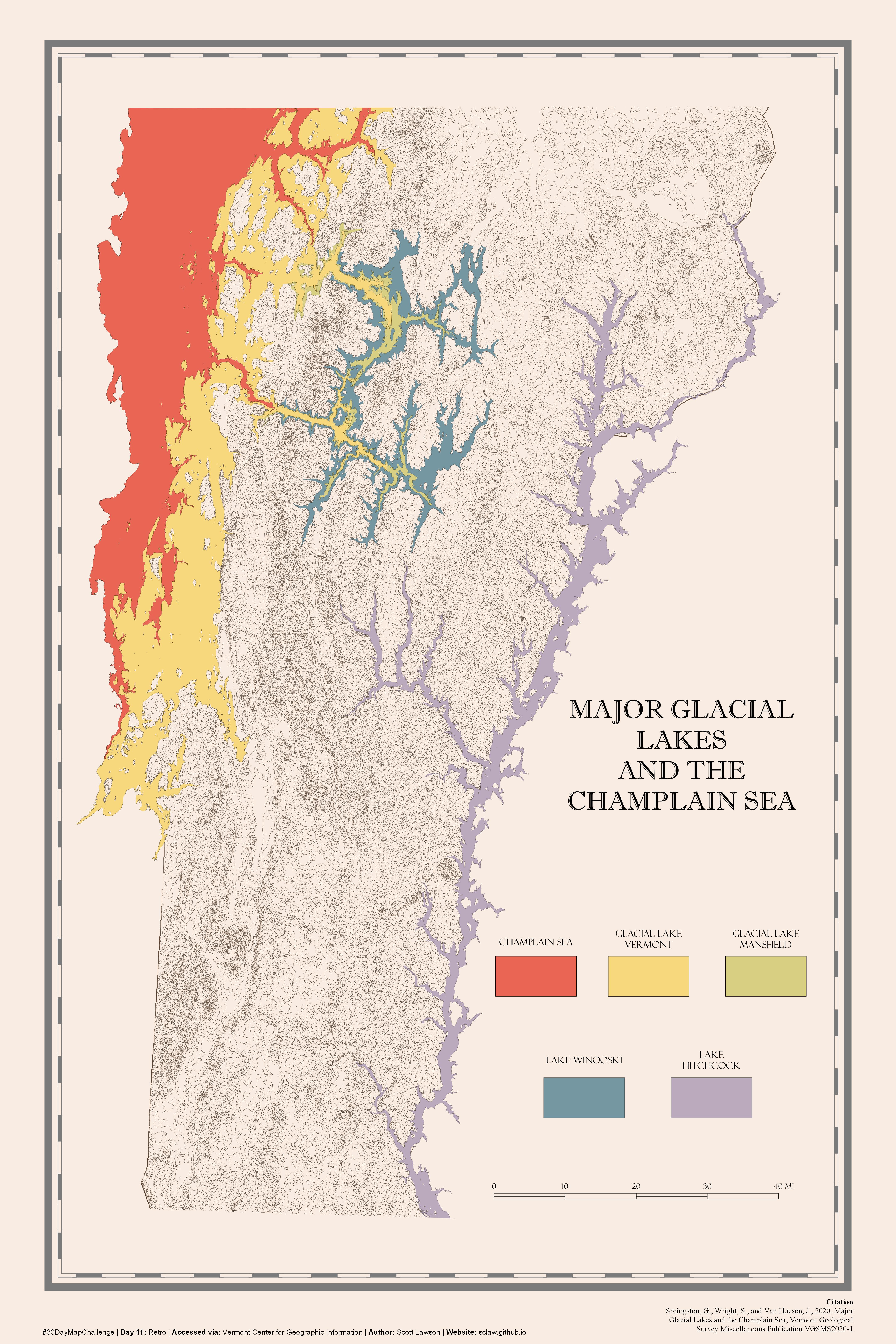 Glacial Lakes and Champlain Sea